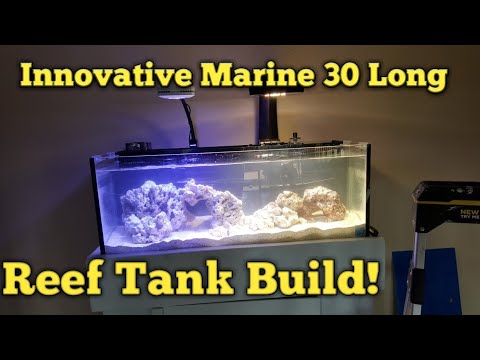 Innovative Marine 30Gallon Dry Rock In!!!