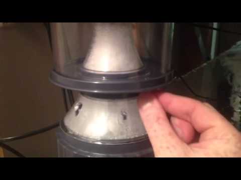 Installing an aqua one protein skimmer onto an aquarium