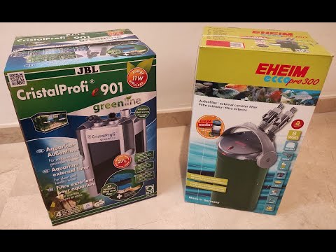JBL Cristalprofi e901 vs Eheim ecco pro 300 | AQUARIS