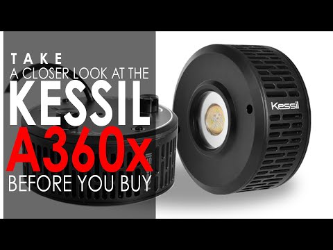 Kessil A360x Overview with PAR / PUR Readings (You have to see this)