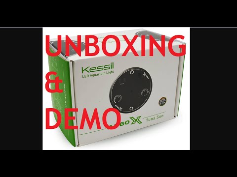Kessil A360X Tuna Sun – Unboxing and Demo