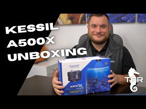 Kessil A500X Unboxing with The Fish Reef