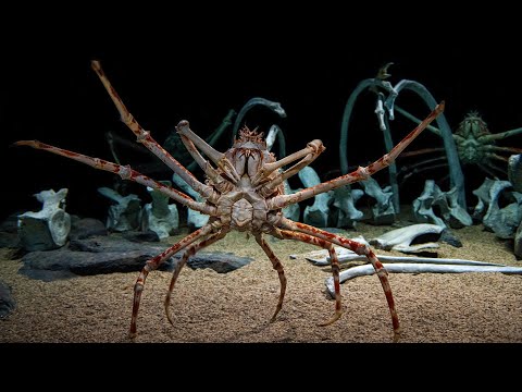 Live Spider Crab Cam — Monterey Bay Aquarium | Into the Deep
