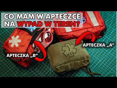 Moja apteczka 2022: podstawowa i rozszerzona na wypady w teren #apteczka #pierwszapomoc #medkit