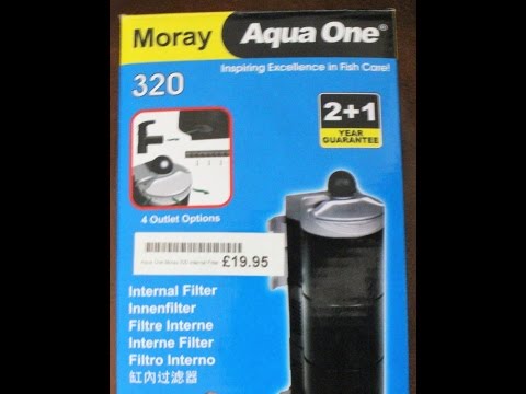 Moray 320 aqua one internal filter for our marine tank