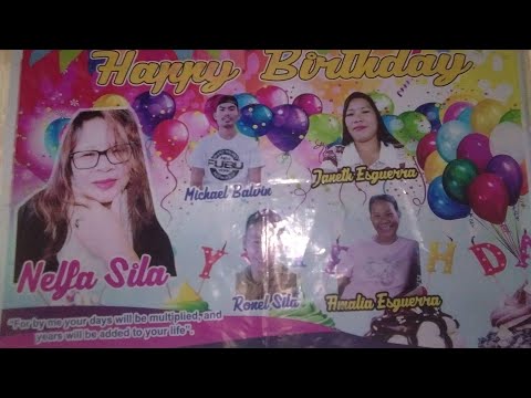 MULTIPLE BIRTHDAY CELEBRATION'S WITH MY ATE AMALIA#JANETH#MICHAEL#RONIL AND ME w/1 YR of my CHANNEL
