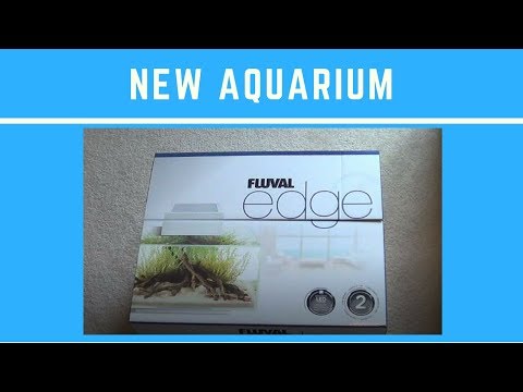 NEW FLUVAL EDGE 6 GALLON UNBOXING