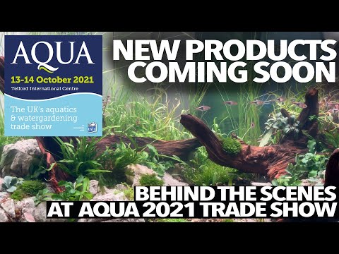 New products coming soon – a behind the scenes look at the Aqua 2021 show.