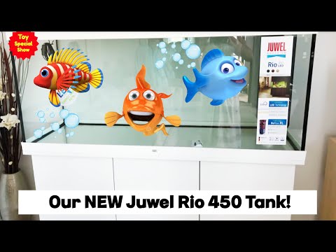 OUR BRAND NEW JUWEL RIO 450 FISH TANK