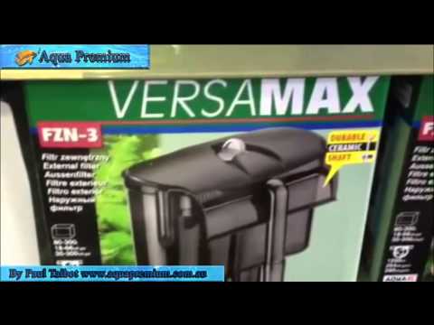 Paul Talbot talking about the aquael versa max hang on filter