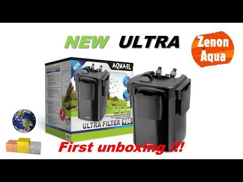Pre-premiere Unboxing New Aquael Ultra 900 – Filtr Kubełkowy