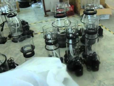 Protein skimmer factory of Reef Octopus-2. Waiting unpack