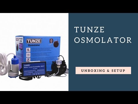 Red Sea Reefer 170. Video 9. Tunze Osmolater ATO Unboxing and Set Up.