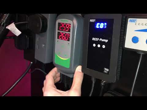 Red Sea Reefer 250 Sump Area Setup, Eheim UV steriliser and Inkbird Temperature Controller