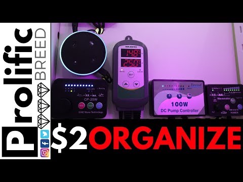 RED SEA REEFER 350 $2 DIY CONTROL BOARD WIRE MANAGEMENT