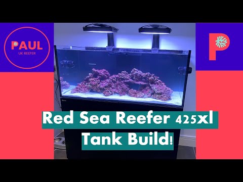 Red Sea Reefer 425 XL reef tank arrival, build and installation ! #reeftank #reeftankbuild