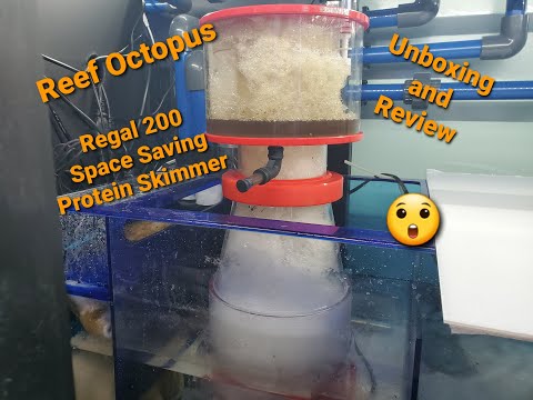 Reef Octopus Regal 200 Space Saving Skimmer Unboxing and Review