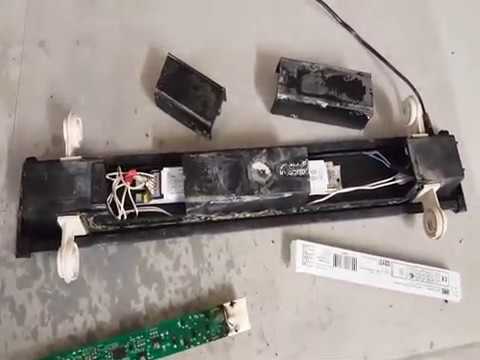 Remplacement Ballast Electronique RAMPE Juwel Aquarium / JUWEL electronic ballast replacement