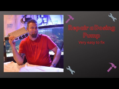 Repairing a Bubble Magus Dosing Pump