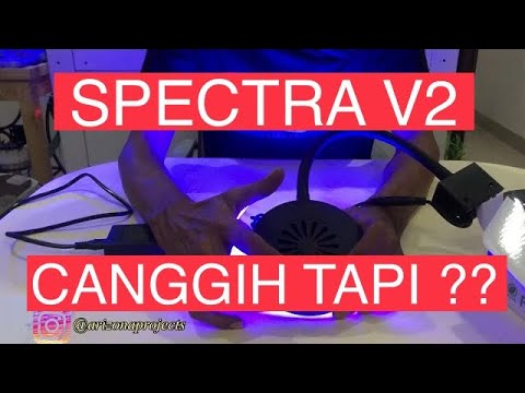 Review Lampu Spectra Aqua Knight V2