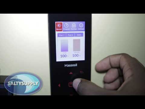 Salty Supply Tank Build Part 7 – Using the Kessil Spectral Controller,