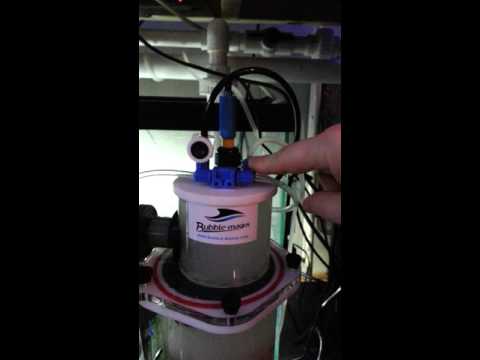 Set up bubble magus.120 calcium reactor