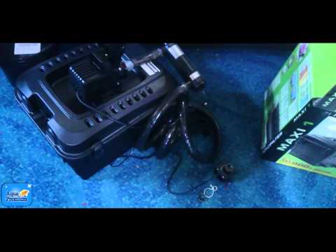 Setting up a large Internal Aquael pond filter