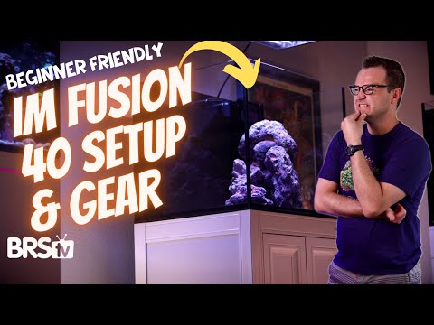 Setting up Matthew’s Innovative Marine 40 Nuvo Pro 2 Aquarium & Stand! What’s Going In?!