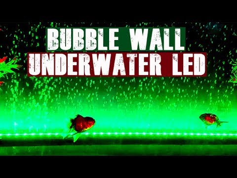 Setting Up Underwater Aquarium Lights (LED Bubble Wall)