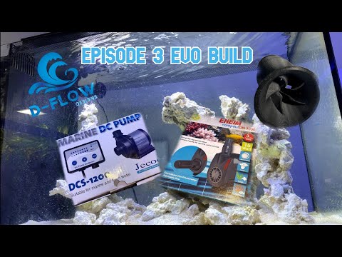 Simple Nano Reef Tank Build – Fluval Evo Series Episode 3 – FLOW !