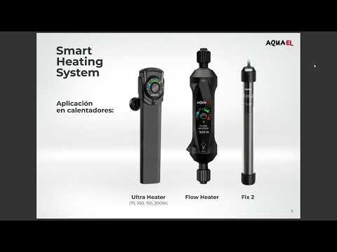 Termocalefactores Aquael y su sistema inteligente SHS