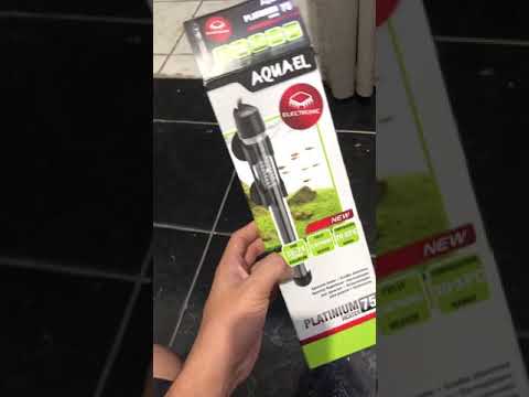 Termostato Aquael platinium heater 75w