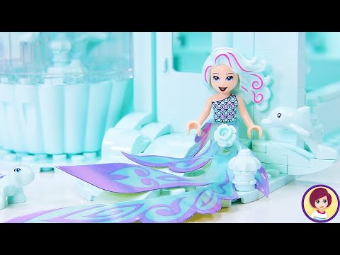 Too much light aqua (or is it mint?) – A build challenge using only aqua Lego bricks