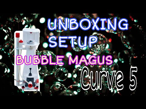 UNBOXING and HOW TO SETUP SKIMMER BUBBLE MAGUS CURVE 5 #SALTWATERTANK