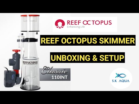 Unboxing and installing reef octopus classic 110 INT skimmer | TAMIL | SK Aqua | SK Aquatic |