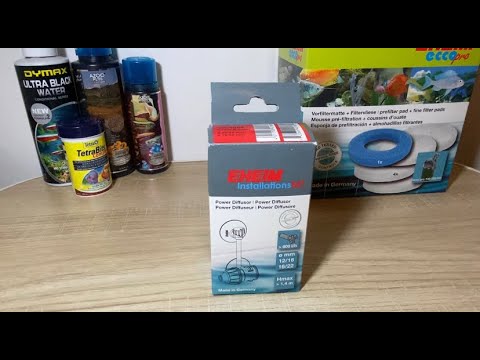 Unboxing – Eheim Power Diffusor and Prefilter pad