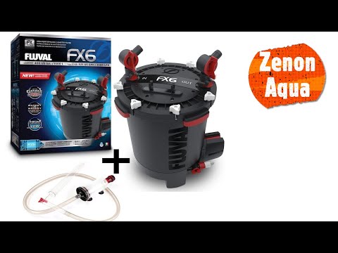 Unboxing Fluval FX6 + Gravel Vac Kit (filtr+odmulacz)