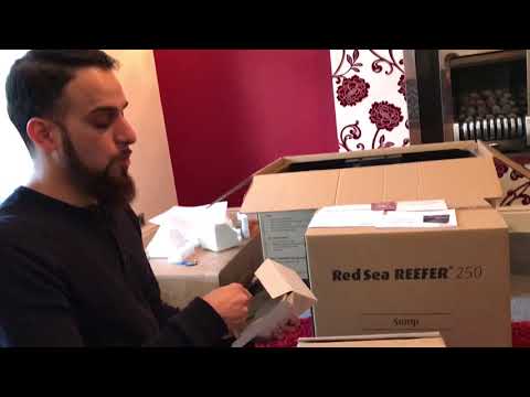 Unboxing the Red Sea Reefer 250 Saltwater Marine Aquarium