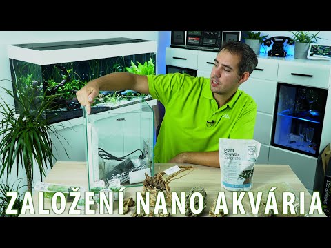 Založení 30 litrového Aquael nano akvária – Akvarijní Challenge do 3000,- Kč