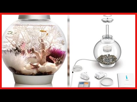 biOrb CLASSIC 15 Aquarium with LED – 4 gallon, Silver