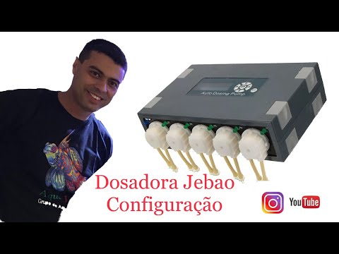 Configuração da Dosadora da Jebao
