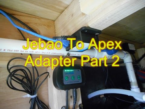 Connecting Jebao To Apex Adapter With Programming | Apex Controller