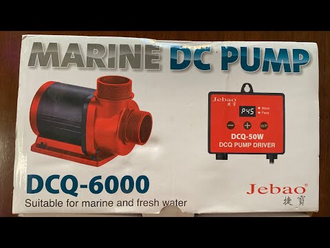 Беглый обзор jebao DCQ-6000 – подъемная помпа с функцией волны