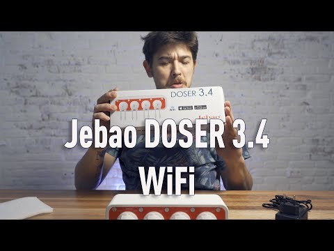 Обзор и инструкция аквариумного дозатора Jebao 3.4 wifi