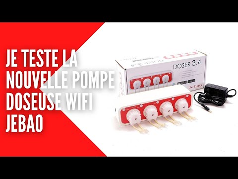 Je teste la nouvelle pompe doseuse wifi #jebao