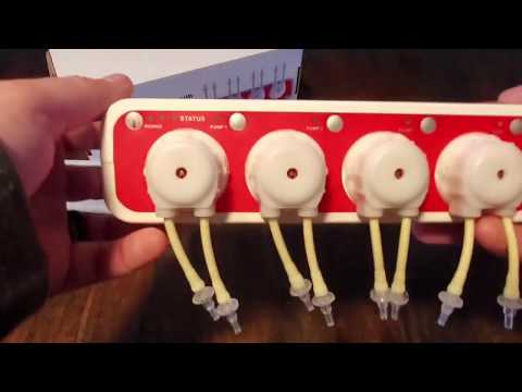 Jebao 3.4 Wifi Doser – Unboxing, Installation, Liquid Calibration – Dose 2 part – Auto Water Change