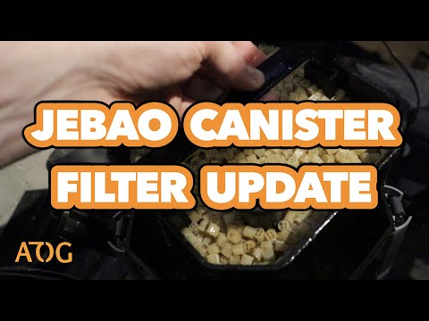 Jebao Canister Filter Update & Cleaning
