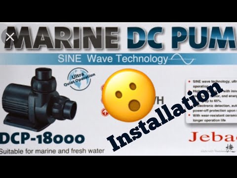 Jebao DCP 18000 Installation ?