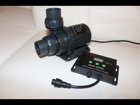 Jebao DCP 5000 Meerwasserpumpe Unboxing/Test