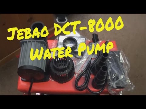 Jebao DCT-8000 Water Pump Installation